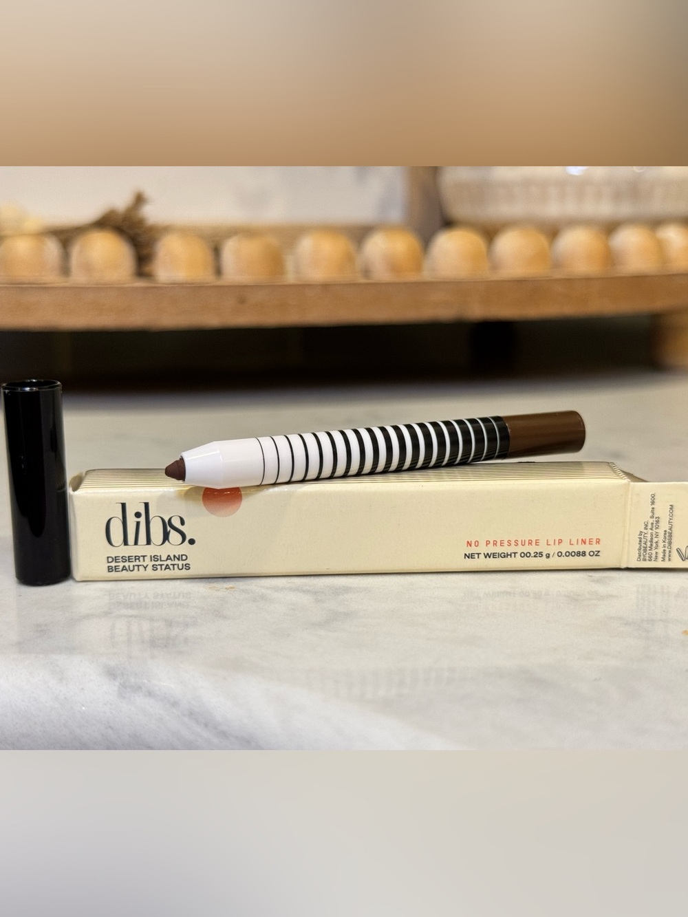 dibs. No-Pressure Lip Liner Pencil — Brown